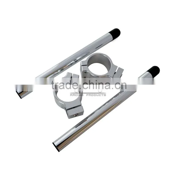 BJ-COHB-052 Aftermarket CNC Billet Alloy 52mm Motocross Handle Bar Clip On For Suzuki TL1000S GSXR1100 photo-6