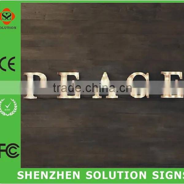 Customized High Quality Direct Factory of Metal Vintage Marquee Lights photo-4