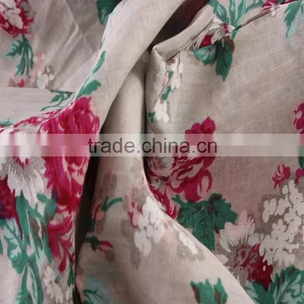 Poplin Printing Fabric Textile 40s Cotton Fabric for Woman's Dress Clothing photo-6