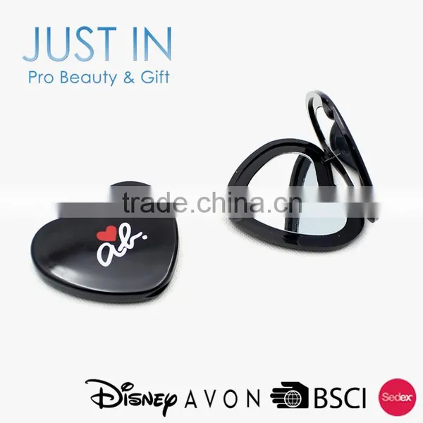 Cute Heart Shape Personalized Paris Compact Mirror Favor Quality Choice