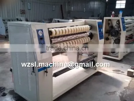 Multifunctional Bopp Office Packing Tape Slitting Machine , Stationery Tape Slitting Machine photo-2