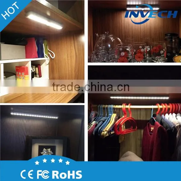 Cheap Battery Operated LED Wardrobe Light Sensor Light for Closet Hanging Rail With Transformer photo-6