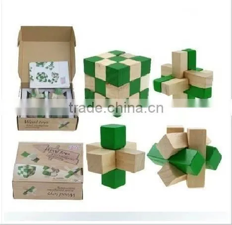 3d Block Puzzle Diy Wooden Toy,maze Ball Game Puzzle Intelligent Toy photo-4