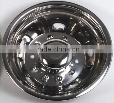 19.5 Inch Stainless Steel Wheel Cover/Wheel Trim for Truck/Bus photo-2