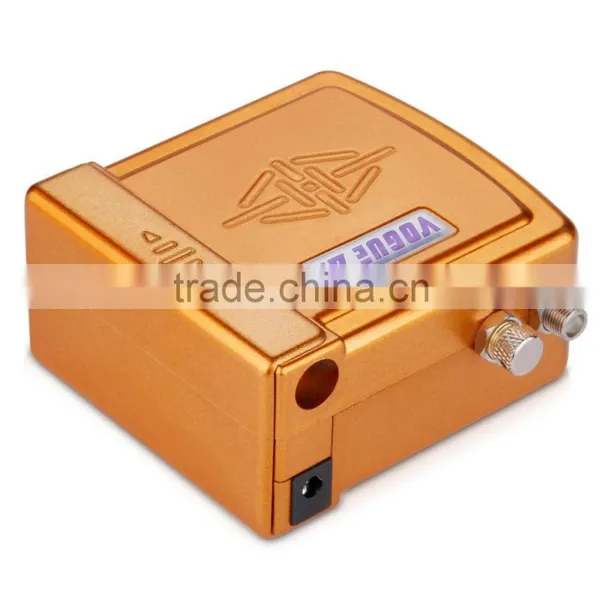 Yellow HS08 Mini Portable Airbrush Compressor Set With UK Adapter for Hobby Cosmetics Nail Tattoo Makeup Body Paint AS-33 photo-4