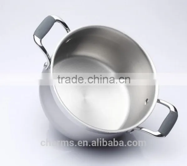 Stainless Steel Cooking Pan With Compound Bottom&Stainless Steel Cookware&Stainless Steel Soup Pot With Cover/Induction Pot photo-4