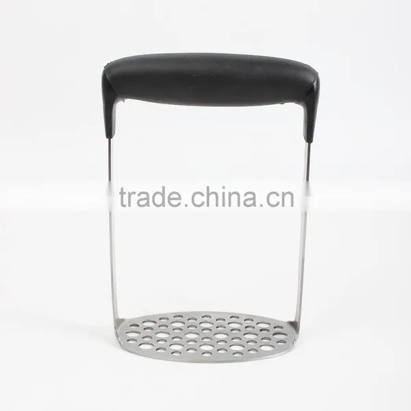 Heavy Duty Stainless Steel Potato Masher Smooth Potato Masher photo-5