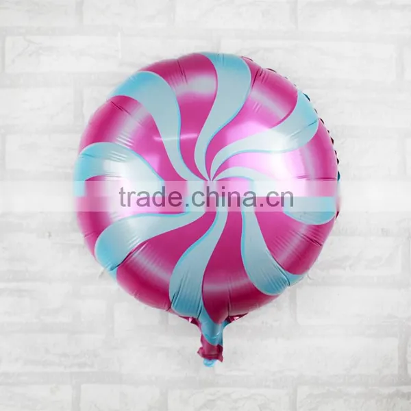 2016 Wholesale 18 Inch Round Lollipop Balloon Foil Balloon Customised Balloon photo-4