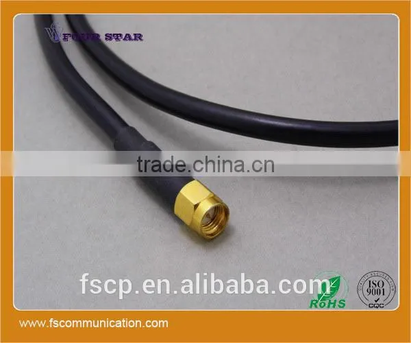 LMR200 Cable Assembly With N Female Flange Clamp to SMA Male Crimp Connector photo-3