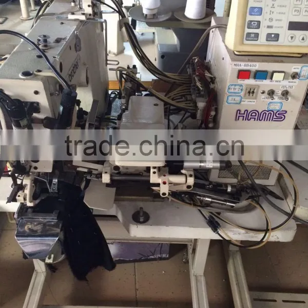 Used Borther Beltloop Making Electronic Bartcking Seiwng Machine photo-3