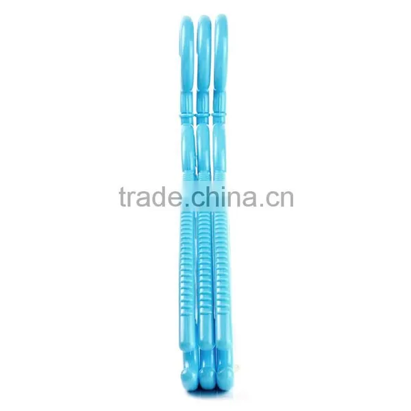 Multi Colored Plastic Rotating Clothes Hanger Rack photo-6