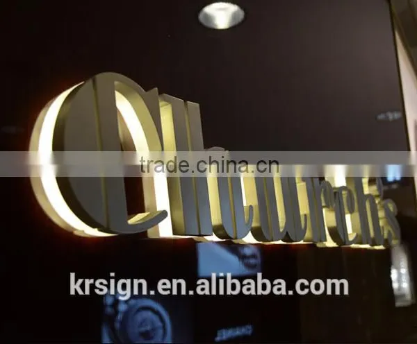 Popular Design Led 3d Light,backlit Signage ,illuminated Sign Board on Sale photo-3