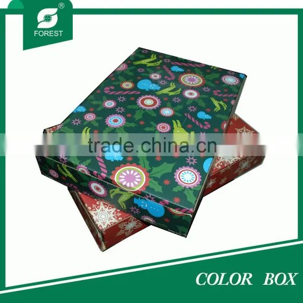 RECYCLE CARTON PRICE CORRUGATED PAPER COLOR BOX photo-2