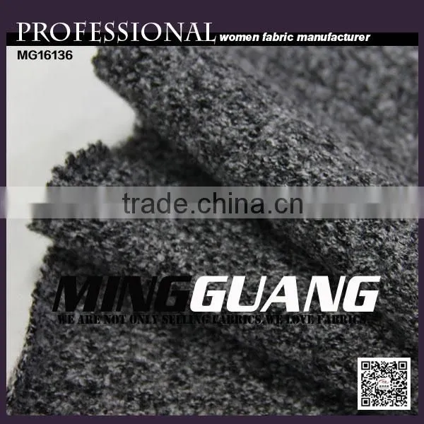 Mingguang New Design W/R/N Composition Colorful Look Nice Keep Body Warm Knited Fabric photo-4