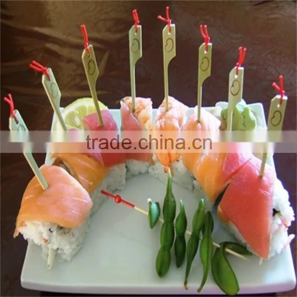 New Design Bamboo Food Stick Skewer for Core Meat Beef Skewer photo-2