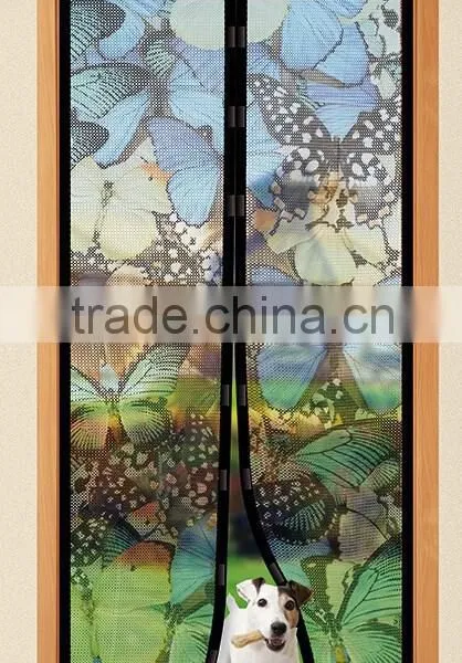Best Selling Magnetic Door Screen With Printing