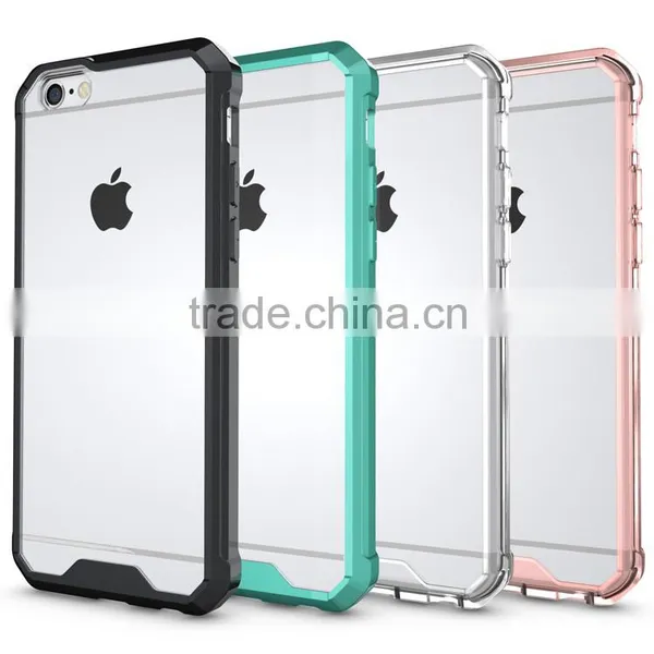 Transparent Anti Shock Hybrid Original Phone Cover Protector Case For Iphone 6 photo-6