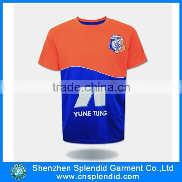 100% Polyester Sports Polo T-shirt /liverpool T-shirt /perfume Polo Bule