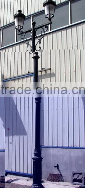 Aluminum Street Lamp Round Lamp Holder With PC Cover photo-2