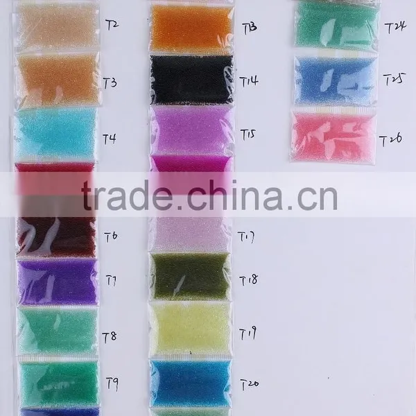 Micro Mini Glitter Glass Bottle Bead Treasures Glass Beads Nail Decoration photo-5
