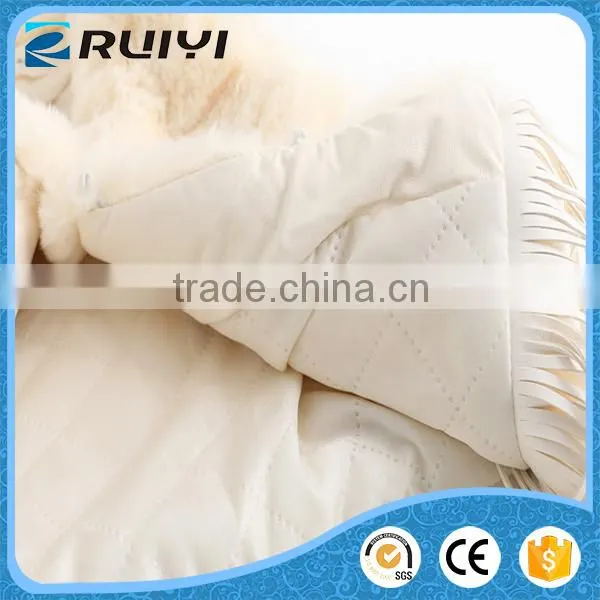 White Faux Fur Vest Kids Soft Fur Clothes for Sale photo-2