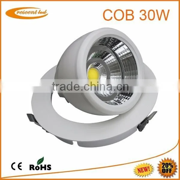 LED Indoor Downlight COB Gimbel Down Light CE/Rosh Listing 2015 New Arrivel Hot Design Embedded Light 15W photo-3
