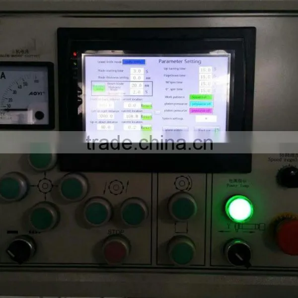 TJB-500 Infrared Automatic Bridge Type Edge Cutting Machine photo-3