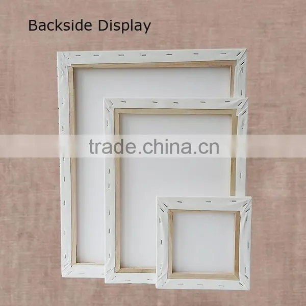 BPK102 Blank Stretched Art Canvas, Blank Painting Canvas for Artist /kids