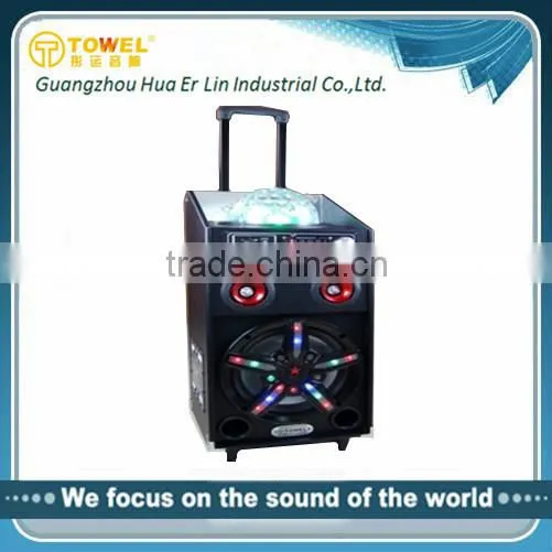 Professional 2.0 Portable Bluetooth Speaker Wireless System Home Audio System Portable