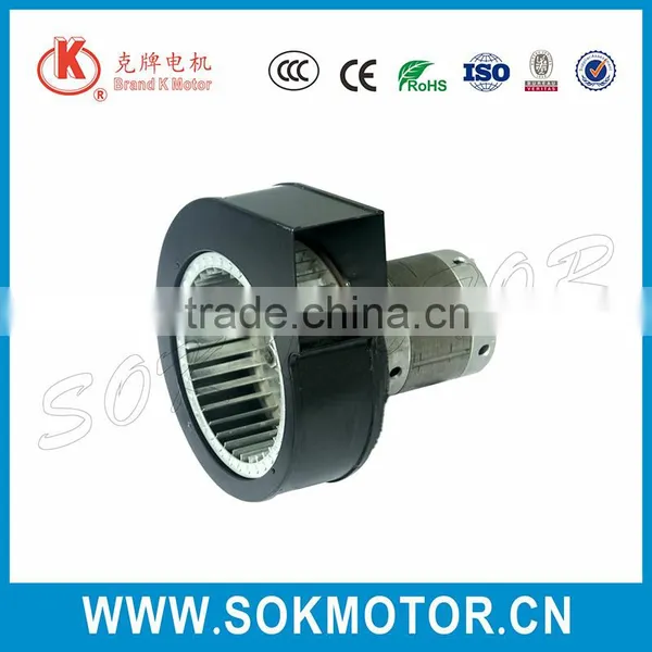 380V 80mm AC 380v Centrifugal Metal Wood Stove Fan