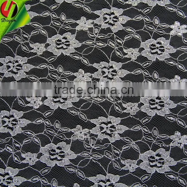 Sliver Beautiful Polyester Fabric For Garment photo-5