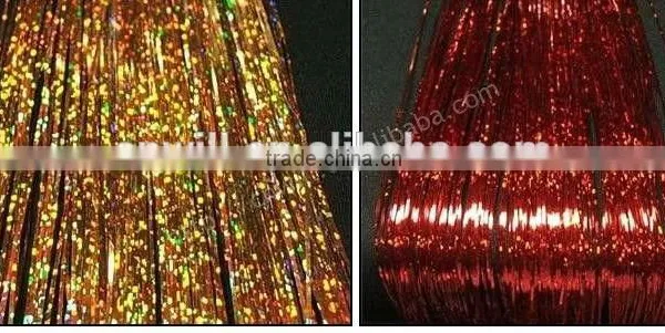Sparkling Hair Tinsel Christmas Tinsel New Hair Accessories Christmas Hair Accessories Girl photo-2