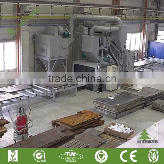 Cheap Steel Structures H Beam Shot Blasting Rust Removal Machine With Q69 Series photo-4