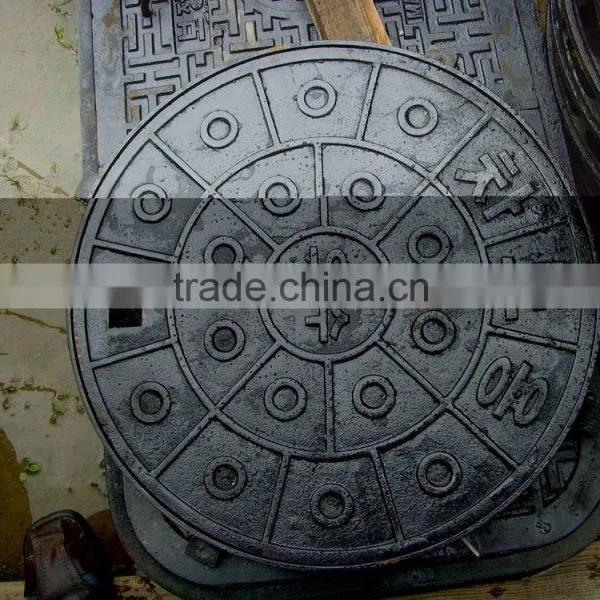 Heavy Duty Casting Iron Ductile Foundry Manhole Covers OEM China Manufacture Top Selling Manhole Covers photo-3
