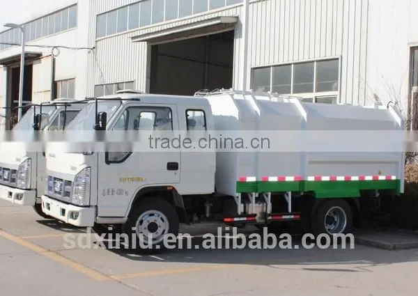 4x2 Diesel Compression Loader Garbage Truck photo-3