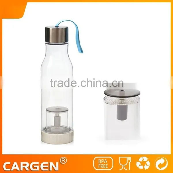 OEM Clear Plastic Sport Tea Filter Water Bottle photo-5