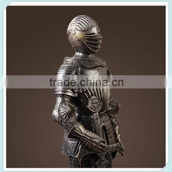 Resin Gothic Armour Knight Figurine Gothic Armour Knight Statue for Home Decoration photo-4