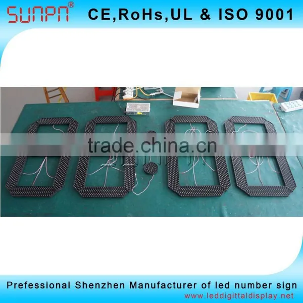 Asian Digital Led Clock Sign With Remote Controller,Led Clock Display Low Price With Good Quality photo-4