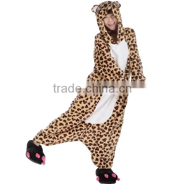 New Fast Ship Leopard Adult Animal Best Seller Full Body Party Costume