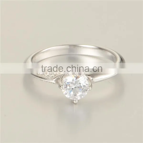 2016 New Arrival S925 Silver Wedding Diamond Rings photo-6