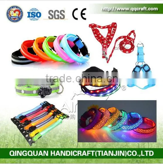 Wholesale Factory Wholesales Waterproof Led Dog Collar With Elastic Dog Collars photo-2