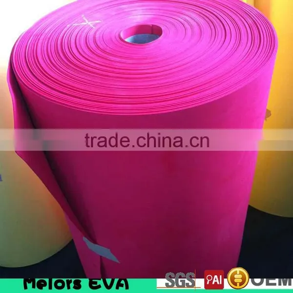Colorful Eva Foam Roll Sponge Rubber Foam Roll