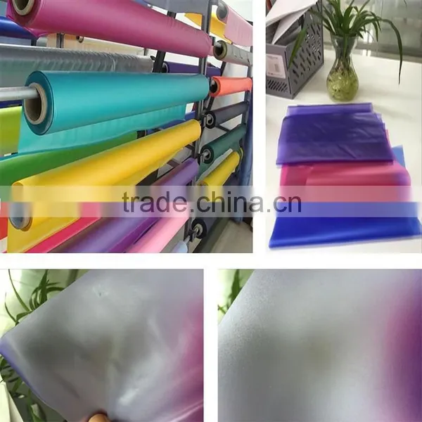 2016 Factory Best Sell Color Matte PVC Film Rolls photo-2