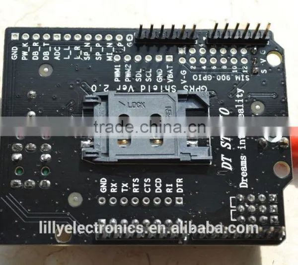 SIM900 GPRS GSM Shield Development Board With 4 Frequency Antenna for Arduno photo-4