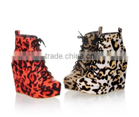 Winter Boots Women Shoes Wedge Heel Shoes CP6407