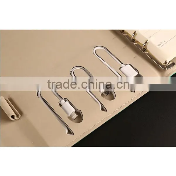 Plaro 2016 New Promotion Notebooks Power Bank With Leather Handbags photo-5