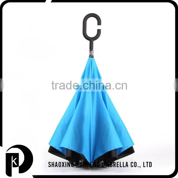 Customized Waterproof Widely Use Single Inverted Umbrella