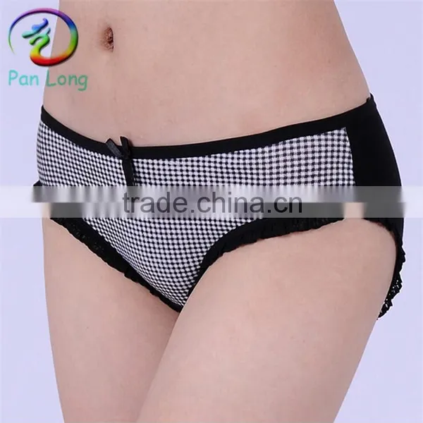 2015 Underwear Women Classic Women Skivvies Lace Briefs Panties photo-2