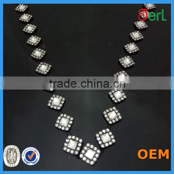 Plastic Trimming With Glass for Jewelry Decoration China Wholesale Price photo-2