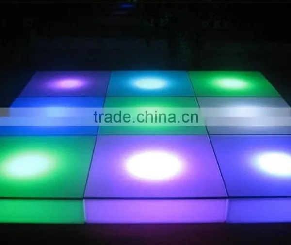 60x60x13CM Plastic Waterproof Color Light Bars Discos Party Floor/bar Party Dance Floor photo-2